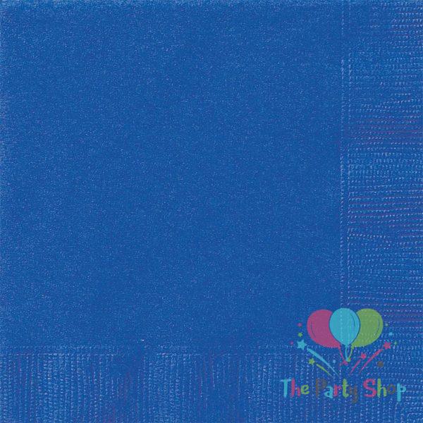 Deep Blue Tissue Paper Party Napkins Beverage Lunch Events And Party Tissue Napkins 20pcs For Wedding Baby Birthday Home Decoration Party Supplies