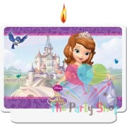 Disney Little Princess Sofia The First Happy Birthday Candles Girls Sofia The First Theme Birthday Party Supplies (Single)