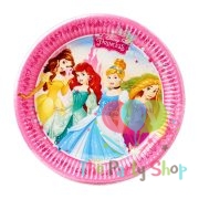 Disney Princess 9 Inch Dinner Paper Plates Party Supplies Girls Birthday Party Tableware (Pack of 8)