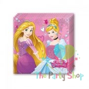 Disney Princess Paper Luncheon Napkins Tissue Party Supplies Girls Happy Birthday Party Tableware (Pack of 20)