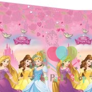 Disney Princess Plastic Tablecover 120cmx180cm Tablecloth Party Supplies Girls Birthday Party Tableware (Single)