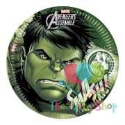 Marvel Avengers Assemble Multi Heroes The Incredible Hulk Paper Party Dinner Plates 8 Pack
