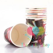 Formula F1 270 ml Cups Race Car Theme Party Racing Car Birthday Party Decorations (Pack of 8)