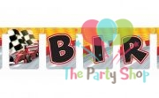 Formula Happy Birthday Letter Banner Race Car Theme Party Racing Car Birthday Party Decorations
