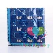 Prince Theme 1st First Birthday Paper Napkins Tissue 20pcs Per Pack
