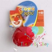 Clown Nose Red Sponge Nose Sponge Ball Red Circus Clown Magic Nose for Halloween Cosplay Party Decoration Accessory