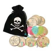 Pirate Gold Coins Plastic Gold Coins Treasure Coins For Party Favor Pirate Theme Kids Toy Play Set