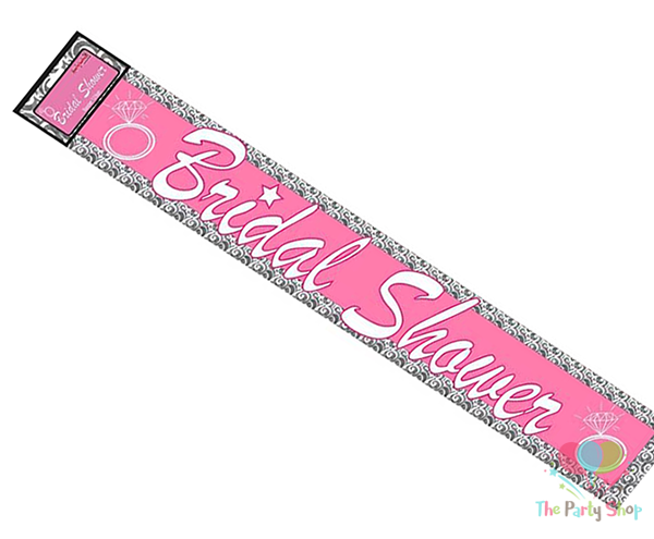 Bridal Shower Party Foil Banner Party Decoration Bridal Shower BRIDE TO BE Foil Banner 25 Feet Long