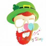 Sunstache Leprechaun St. Patrick's Day Glasses Eye Glasses Luck of the Irish St Patty's Adult Costume Accessory