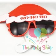 Santa Ho Ho With Mustache Eyeglass Sunstache Christmas Photo Props Sunglasses Costume Accessories