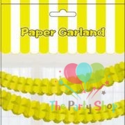 12 Feet DIY Yellow Paper Garland Four Leaf Clover Paper Pull Flag Garland Curtains Backgrounds Backdrop Baby Shower Supplies Wedding Party Home Decoration Bandage