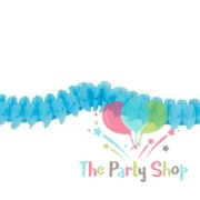 12 Feet DIY Blue Paper Garland Four Leaf Clover Paper Pull Flag Garland Curtains Backgrounds Backdrop Baby Shower Supplies Wedding Party Home Decoration Bandage