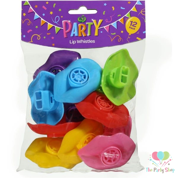 Lip Whistles Funny Kids Birthday Party Gift Treat Loot Bag Pinata Filler Birthday Plastic Lip Whistle Toy Party Favors Baby Shower Souvenir