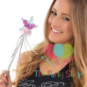 Flashing Pink And Silver Bride To Be Wand Bridal Shower Accessory Photo Props