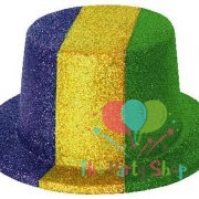 Mardi Gras Glitter Top Party Hats Costume Party Accessories