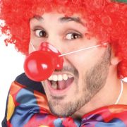 Honking Clown Nose Professional Red Clown Nose Honking Circus Clown Nose Comic Party Supplies Halloween Accessories Costume Magic Funny Props Red Clown Supplies