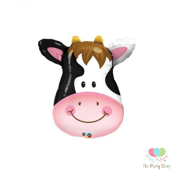 32 Inch Contented Cow Supershape Foil Balloons Party Decoration Animal Jungle Theme