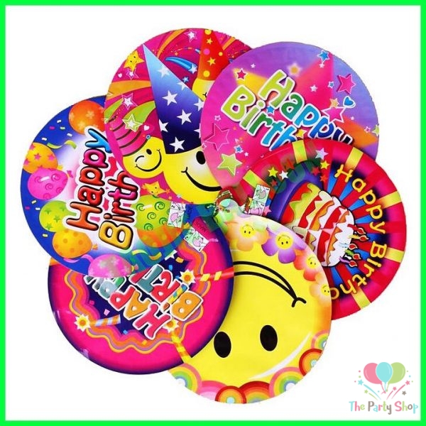 Self Inflating Foil Balloons Happy Birthday Decorations Gift