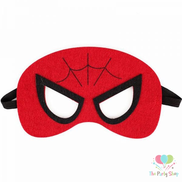 Spider-Man Cartoon Kids Costume Felt Mask for Children's Eye Mask, Halloween, Christmas Children's Mask