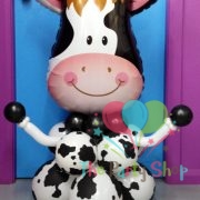 32 Inch Contented Cow Supershape Foil Balloons Party Decoration Animal Jungle Theme