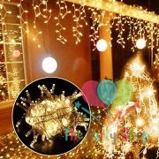 String Fairy Lights Christmas Xmas Garland Decoration Wedding Festival Party Warm White Golden 100 LED