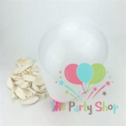10″ Standard White Solid Color Latex Balloons Birthday Party Balloons Wedding Decoration (1)