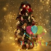 String Fairy Lights Christmas Xmas Garland Decoration Wedding Festival Party Warm White Golden 100 LED