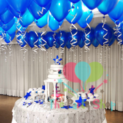 10" Standard Dark Blue Solid Color Latex Balloons Birthday Party Balloons Wedding Decoration (25 Piece)
