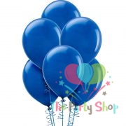10″ Standard Dark Blue Solid Color Latex Balloons Birthday Party Balloons Wedding Decoration (25 Piece)