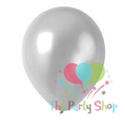 10" Metallic Silver Color Latex Balloons Birthday Party Balloons Wedding Decoration (20 Piece)