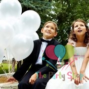 10" Pearl Glossy White Latex Balloons Birthday Party Festivals Balloons Wedding Decoration (25 Piece)