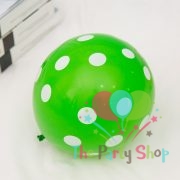 11" Polka Dot Light Green Latex Balloons Birthday Party Balloons Wedding Valentines Christmas Decoration (25 Piece)