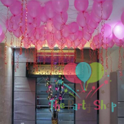 10" Standard Pink Solid Color Latex Balloons Birthday Party Balloons Wedding Baby Shower Decoration (25 Piece)
