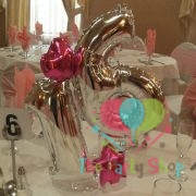 16 Inch Number Six 6 Silver Foil Balloon