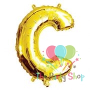 16 Inch Golden Alphabets Foil Balloons Letter C Kids Birthday Party Decorations Balloon Wedding Party Supplies