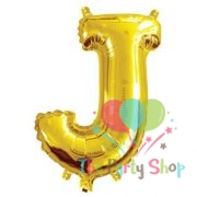 16 Inch Golden Alphabets Foil Balloons Letter J Kids Birthday Party Decorations Balloon Wedding Party Supplies