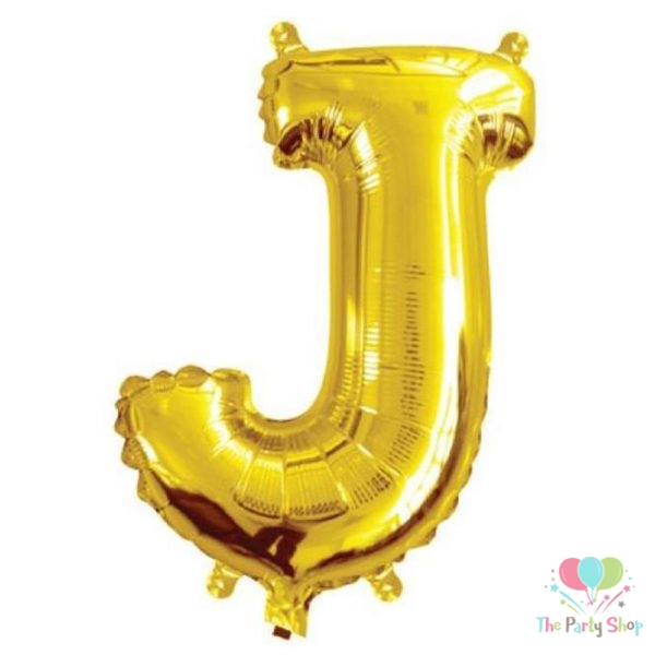16 Inch Golden Alphabets Foil Balloons Letter J Kids Birthday Party Decorations Balloon Wedding Party Supplies