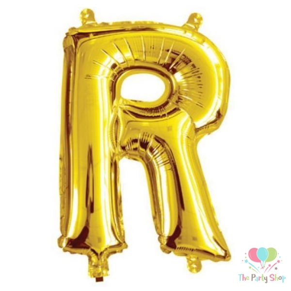 16 Inch Golden Alphabets Foil Balloons Letter R Kids Birthday Party Decorations Balloon Wedding Party Supplies