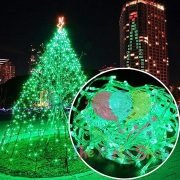 Green String Fairy Lights Christmas Xmas Garland Decoration Wedding Festival Party Twinkle Lamp Strip 100 LED