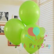 10" Standard Light Green Solid Color Latex Balloons Birthday Party Balloons Wedding Decoration (12 Piece)