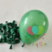 10" Standard Green Solid Color Latex Balloons Birthday Party Balloons Wedding Decoration (100 Piece)