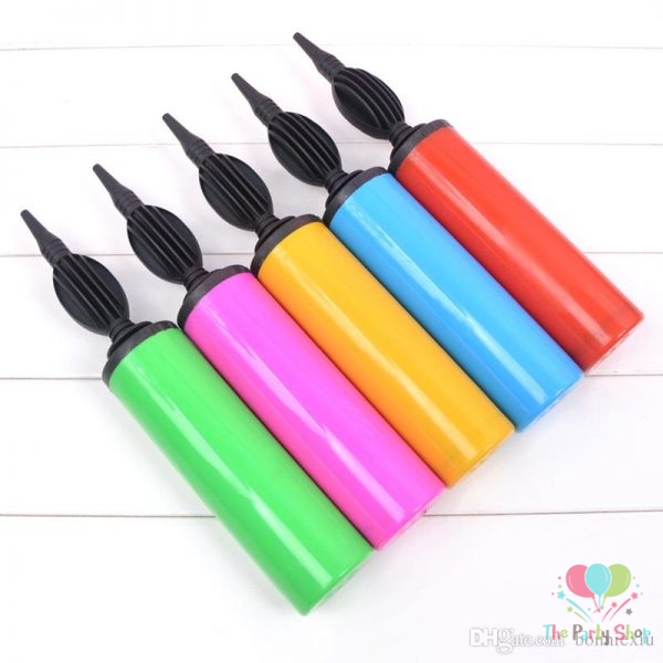 Balloon Pump Hand Held Plastic Inflator Air Pump For Balloon Festival Party Decoration Accessories Double Action Balloon Pump