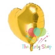 18 Inch Hearts Shaped Golden Foil Balloons Valentines Day Wedding Birthday Party Decorations Ornaments Supplies (2)