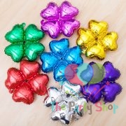 18 inch Heart Shape Clover Four Petals Foil Balloons Arches Column Bracket Wedding Birthday Party Decoration Celebration (2)