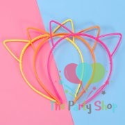 Cat Ear Headbands Girls Plastic Cat Hairband Cat Bow Head Hair Bands Headwear for Women Girls Accessories Tiara Crown