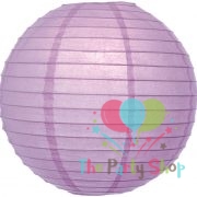 Lanterns 10 Inch Purple Paper Chinese/Japanese Paper Hanging Decorations Ball Lanterns Lamps for Home Decor, Festival and Weddings