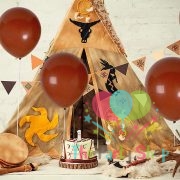 11" Chocolate Brown Solid Thick Latex Balloons Birthday Party Festivals Balloons Wedding Decoration