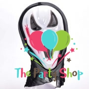 Halloween Party Plastic Ghost Horror Scream Mask Ghost Masks