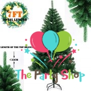 Christmas Tree 7ft Artificial Christmas Pine Tree Unlit Full Holiday 7 Foot Tree with Sturdy Metal Legs - 1078 Tips, 7 Feet